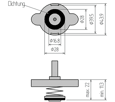 BGS 8027-4, Adaptér č. 4 pro BGS 8027, 8098 pro Ford, Honda, Hyundai, Lexus, Mazda, Mercedes-Benz, Mitsubishi, Nissan, Peugeot, Subaru, Suzuki, Toyota