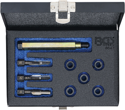 BGS 8647, Sada pro opravu závitů žhavicích svíček M8 x 1,0 mm