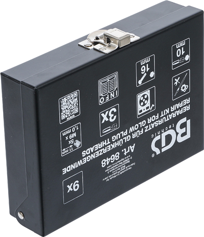 BGS 8648, Sada pro opravu závitů žhavicích svíček M9 x 1,0 mm
