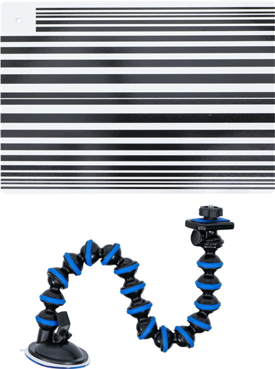 BGS 865-5, Fixační štítek pro Smart Repair / zrcátko na důlky bílý