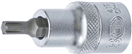 BGS technic 4151 BGS 4151, Nástrčná hlavice 12,5 mm (1/2) drážka (pro RIBE) M6