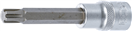 BGS technic 4165 BGS 4165, Nástrčná hlavice délka 100 mm 12,5 mm (1/2) klínový profil (pro RIBE) M10