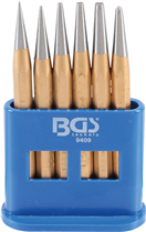 BGS technic 9409 BGS 9409, Sada vyrážečů/důlčíků 120 mm 1 - 5 mm 6dílná