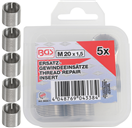 BGS technic 9434-1 BGS 9434-1, Sada náhradních závitových vložek M20 x 1,5 mm 5dílná