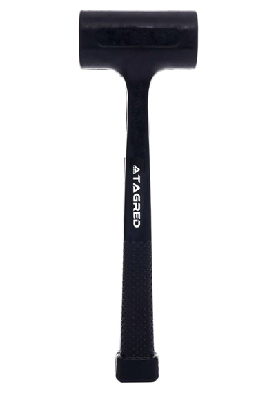 Gumové kladivo (palička) bez zpětného rázu, 640 g, 45 mm, TA1427