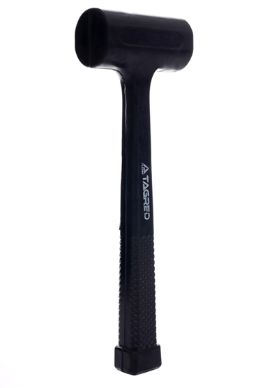 Gumové kladivo (palička) bez zpětného rázu, 640 g, 45 mm, TA1427