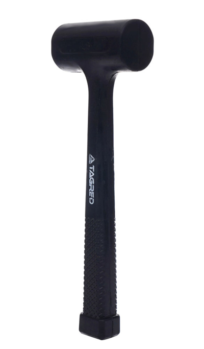 Gumové kladivo (palička) bez zpětného rázu, 640 g, 45 mm, TA1427