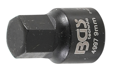 BGS 4997, Hlavice na brzdové třmeny vnitřní šestihran velmi krátké 9 mm
