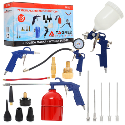 AKČNÍ SET SETTA307BM, Olejový kompresor 150l, 3 písty, 400V, s příslušenstvím