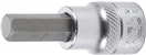 BGS technic 2581 BGS 2581, Nástrčná hlavice 10 mm (3/8) vnitřní šestihran 8 mm