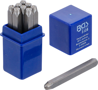 BGS 3028, Razicí matrice, čísla 2,5 mm