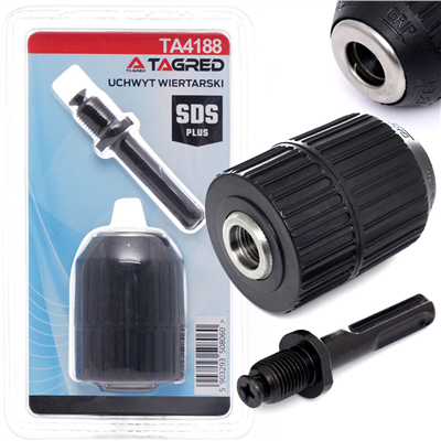 Tagred TA4188, Rychloupínací hlava na vrtačku 2-13mm 1/2