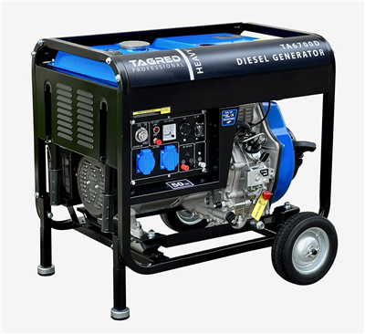 Tagred TA6700D, Dieselová elektrocentrála 6700 W, se stabilizátorem AVR, 230V