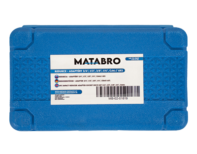 Matabro MB-02-01619, Redukce - adaptéry 3/4