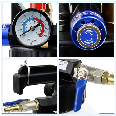 Matabro MB-OIL03, Plnička oleje převodovek 10L 13 adaptérů