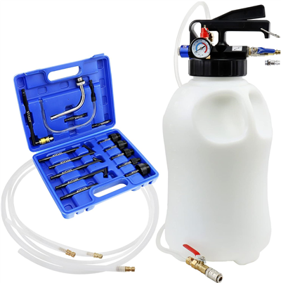 Matabro MB-OIL03, Plnička oleje převodovek 10L 13 adaptérů