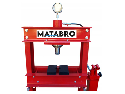 Matabro MB-P30TDP, Hydraulický lis 30t s dvourychlostní pumpou a posuvným pístem