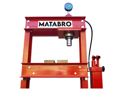 Matabro MB-P30TDP, Hydraulický lis 30t s dvourychlostní pumpou a posuvným pístem