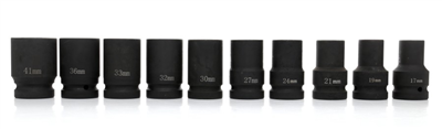 Nástrčné kované klíče, ořechy 17 - 41 mm, 1