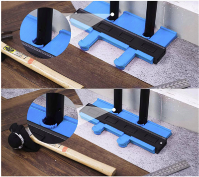 Obrysová šablona na obkreslení tvarů 260mm, V07152, TA4111