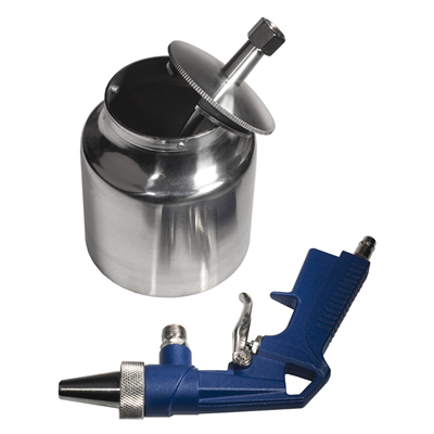 Pískovací pistole s kovovou 6mm tryskou, 1000 ml, TA1344