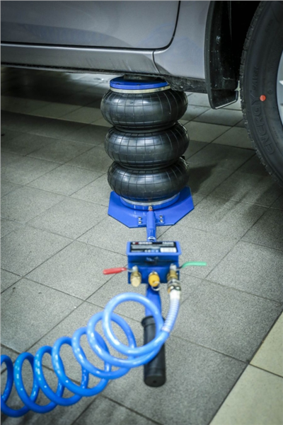 Pneumatický měchový zvedák 3,5 t, 13,5 - 40 cm, TA256