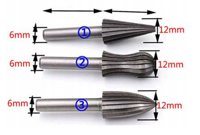 Sada frézovacích bitů do železa HSS 6ks, V06064, TA1138