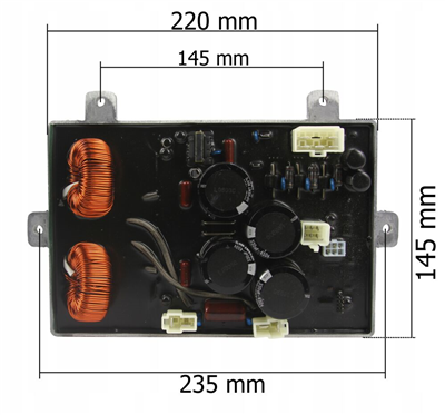 Tagred TA2689, Invertorový modul PCB, počítačová deska pro elektrocentrály 3500W