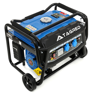 Tagred TA3500GHWX, Generátor, elektrocentrála 3500W se stabilizátorem napětí AVR, s pojezdem