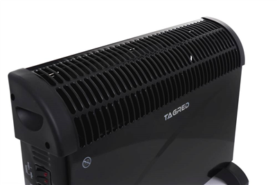 Tagred TA903, Elektrický konvektor s termostatem 2000W, turbo vzduchu, časovač, černý