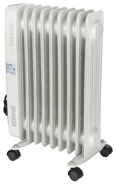 Tagred TA920, Elektrické olejové topení 2000W, 9 žeber, bílé