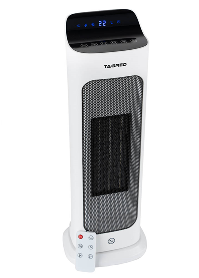 Tagred TA930, Sloupový termo ventilátor, rotační keramický ohřívač, 2000W