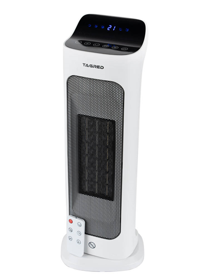 Tagred TA930, Sloupový termo ventilátor, rotační keramický ohřívač, 2000W