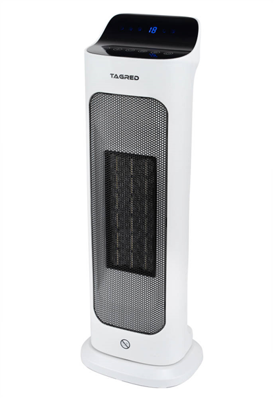 Tagred TA930, Sloupový termo ventilátor, rotační keramický ohřívač, 2000W