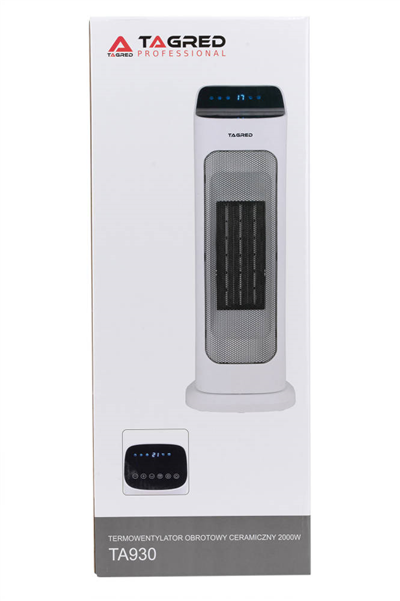 Tagred TA930, Sloupový termo ventilátor, rotační keramický ohřívač, 2000W
