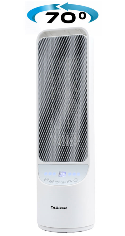 Tagred TA932, Sloupový termo ventilátor, rotační keramický ohřívač, 2000W
