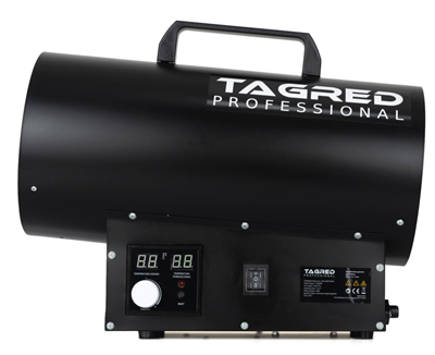 Tagred TA961, Plynový ohřívač 15 kW, hadice, redukce, termostat, LCD