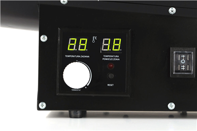 Tagred TA961, Plynový ohřívač 15 kW, hadice, redukce, termostat, LCD