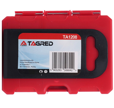 Úderové bity TORX, PZ1, HEX3, TX, sada 32 ks, TA1208