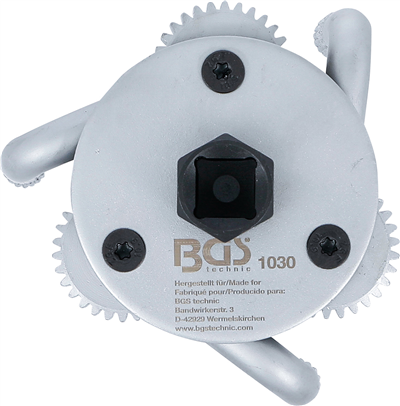 BGS 1030, Upínací klíč na olejové filtry, 3ramenný na olejové filtry O 80 - 135 mm