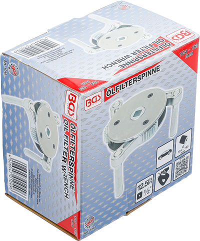 BGS 1049, Upínací klíč na olejové filtry, 3ramenný na olejové filtry O 115 - 160 mm
