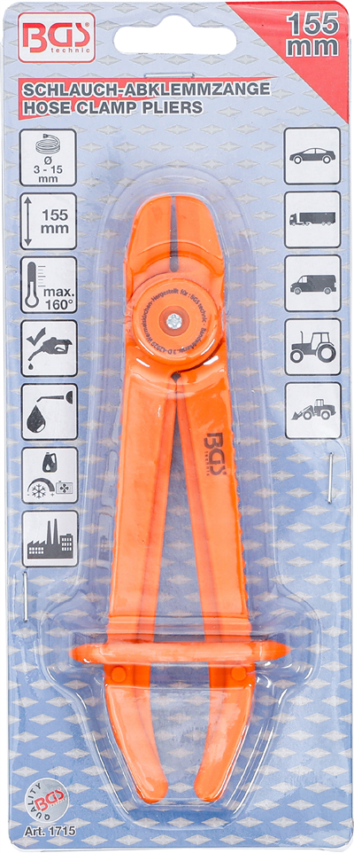 BGS 1715, Sada kleští pro rozpojení hadic 155 mm