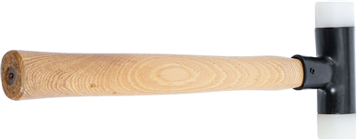 BGS 1859-30, Palička s nylonovou hlavou násada Hickory bez zpětného rázu O 30 mm 300 g