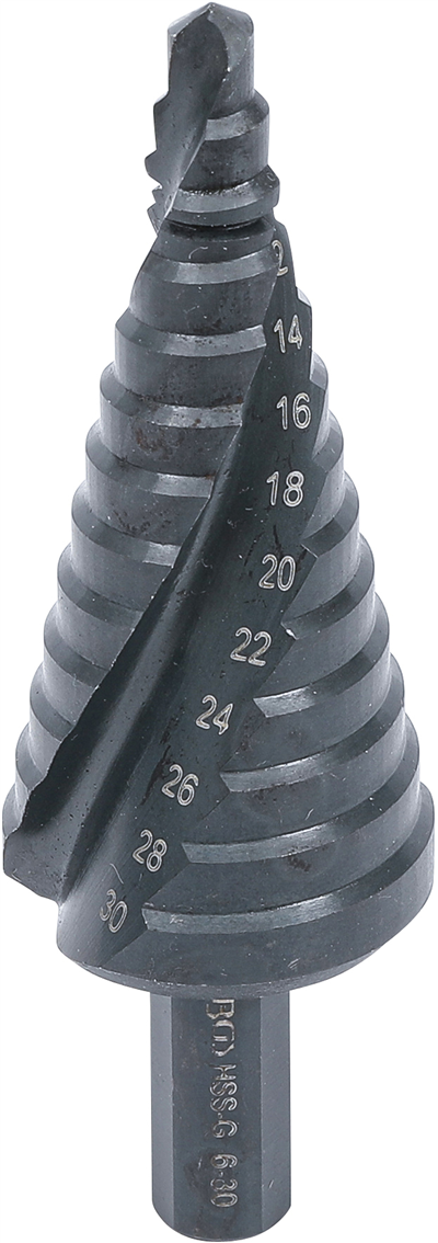 BGS 1945-1, Kónický vrták O 6 - 30 mm