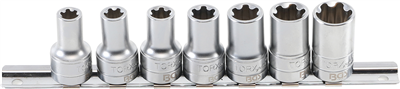 BGS 9587, Sada nástrčných hlavic T-profil Plus (pro Torx Plus) 10 mm (3/8