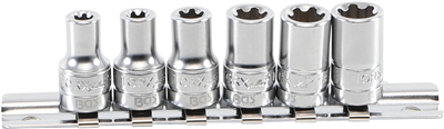 BGS 9588, Sada nástrčných hlavic T-profil Plus (pro Torx Plus) 6,3 mm (1/4