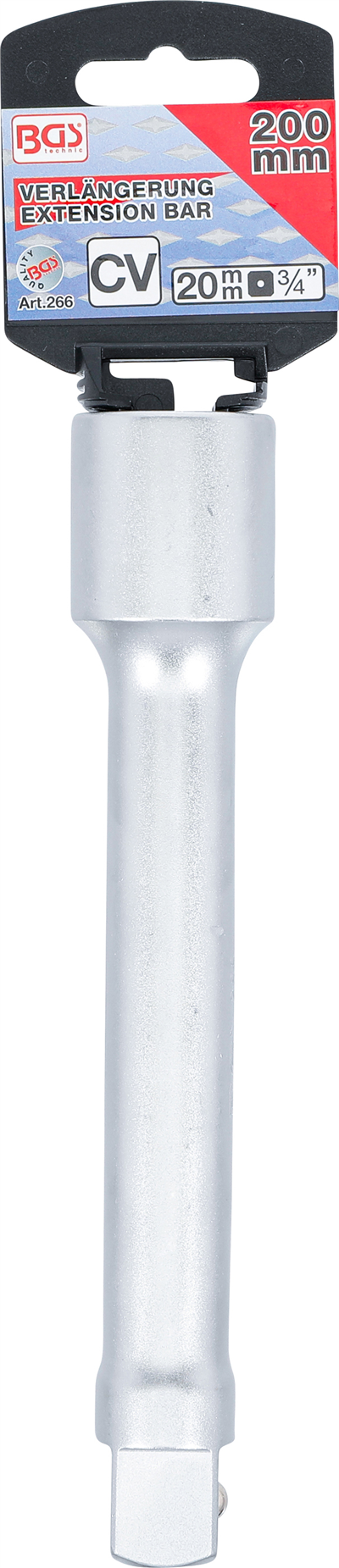 BGS 266, Prodloužení 20 mm (3/4