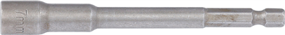 BGS 2763, Nástrčná hlavice, šestihranná, velmi dlouhá pro vrtačky pohon vnější šestihran 6,3 mm (1/4