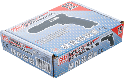 BGS 8965, Pneumatická vrtačka s 10 mm rychloupínacím sklíčidlem