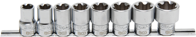 BGS 8806, Sada nástrčných hlavic T-profil Plus (pro Torx Plus) 12,5 mm (1/2